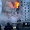 Article image for: Ukrainian rescuers take action after Russian attacks