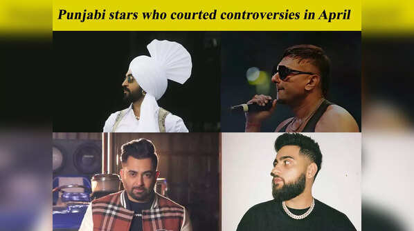 Punjabi stars who courted controversies in April