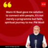 PM Modi's radio monthly programme completed its 100th episode today.