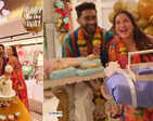 Mom-to-be Gauahar Khan glows in a floral gown at her baby shower, Gautam Rode, Pankhuri Awasthy, Mahhi Vij & others mark their presence