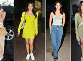 ​#ETimesSnapped: From Kiara Advani-Pooja Hegde to Ananya Panday-Palak Tiwari, paparazzi pictures of your favourite celebs