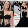Margot Robbie ditches pink for Met Gala 2023