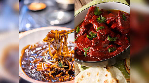 Jjajangmyeon and Indian curries