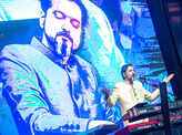 Three-time Grammy award winner Ricky Kej performs at Gateway of India