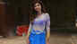 Shilpa Shetty Kundra turns head in blue transparent dress as she gets papped in the city