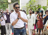 Shreyas Talpade attends the poster launch and grand announcement of Aala Re Poshter Boyz 2