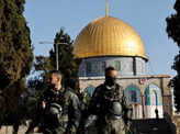 Israeli police raid Jerusalem holy site