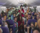 World’s happiest flight! Passengers on this flight were surprised with a free ukulele gift
