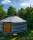 What are yurts and how are these more comfortable for leisure travellers?