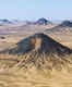 This desert in Egypt is filled with ancient, dead volcanoes