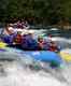 Paddling along Middle Fork