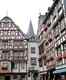 The medieval market square of Bernkastel-Kues in Moselle valley