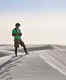 Going barefoot on dunes of white sand, hundreds of miles from any ocean