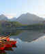 Štrbské Pleso Lake and around