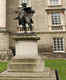 Oliver Goldsmith in front of Trinity College