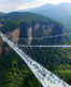 World’s highest and longest glass bridge opens in China