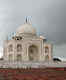 Minaret inside the Taj Mahal destroyed due to heavy rains and storm in Agra