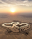 Dubai does the impossible again! Builds intertwined heart-shaped lake in a desert