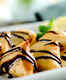 Chocolate Samosas at Kumar Samose Wala, Delhi