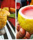 This zero-waste juice bar in Bengaluru serves juice in fruit shells