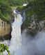 The largest waterfall in Ecuador disappears