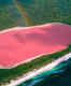 The startlingly pink water of Australia’s Lake Hillier would take your breath away