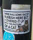 An anonymous hero in Manchester is covering racist graffiti with cat stickers
