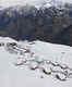 Auli receives snowfall, a good sign for the upcoming snowboarding competition next year