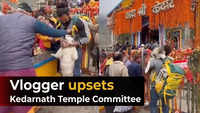 Noida vlogger takes pet dog to Kedarnath shrine, temple committee files complaint 