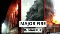 Major fire at plastic godown near Nagpur's Bohra Masjid Itwari 