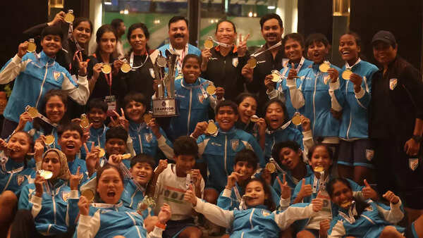 SAFF U-19 Women’s Championship: India, Bangladesh share trophy after lot of drama
