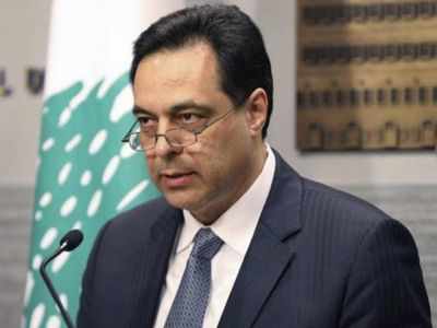Lebanon's PM Hassan Diab announces resignation of government