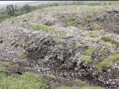 Mandur landfill bio-mining work raises a stink