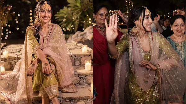 Surbhi’s Traditional Mehendi Look