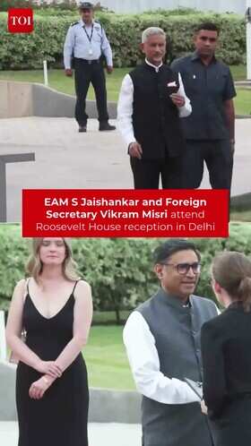 S. Jaishankar Attends Roosevelt House Reception In Delhi