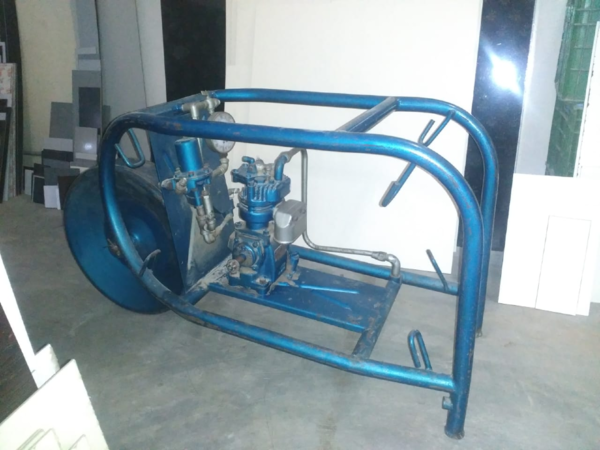 WW2 Royal Air Force Air Compressor: Rare Madras Find Restored by Collector