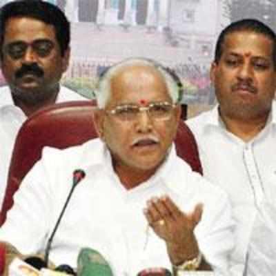 Yeddy orders cancellation of land allotment to kin, aides