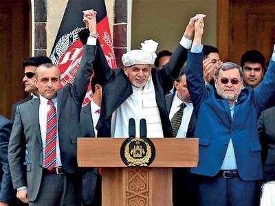 Rival Afghan leaders declare themselves prez