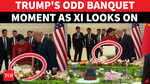 &lsquo;WHAT WAS THAT FOR?&rsquo; Awkward Trump Banquet Moment As Xi Watches Quietly | WATCH