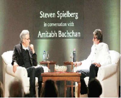 Steven Spielberg charms Bollywood