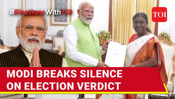 Before Resignation As PM, Modi Breaks Silence On Shock Verdict; 'Losing Elections...' | Watch