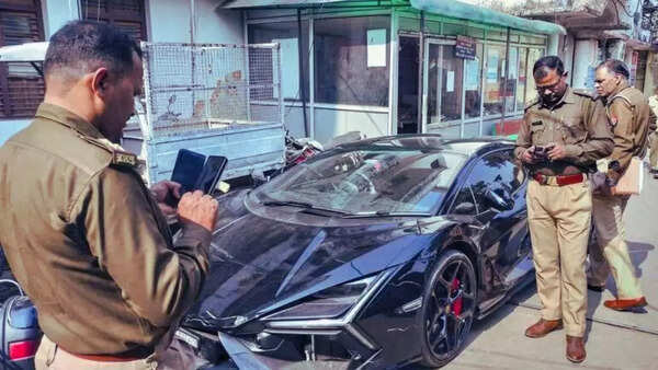 Lamborghini car crash case: UP court bins driver’s surrender application