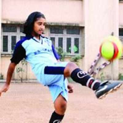 An Indian footballer at 13
