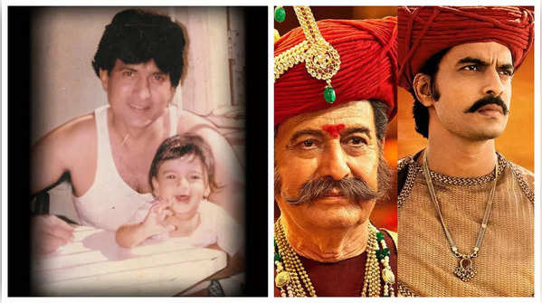 ​Ravindra -Gashmeer Mahajani: Flashback moments that highlight their beautiful father-son bond​