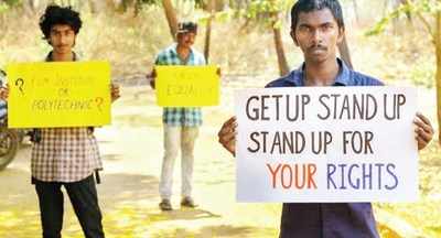 Week-long protests at film institute over delayed classes