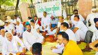 Haryana: Bharatiya Kisan Union stages protest at district headquarters 