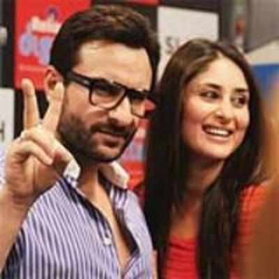 Saif & Bebo set a January date