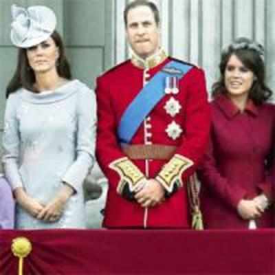 Kate pushed down royal pecking order