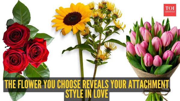 Personality test: Rose, sunflower, or tulip? The flower you choose reveals your attachment style in love