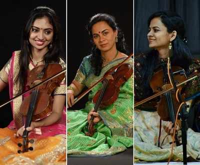 Meet Dr Sangeeta Shankar and her daughters Ragini and Nandini Shankar, who weave magic with their violins